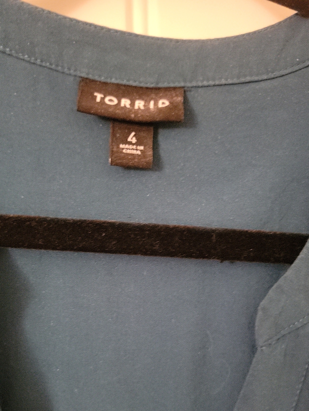 Torrid Size 4 Teal/Green Dress - Picture 2 of 5